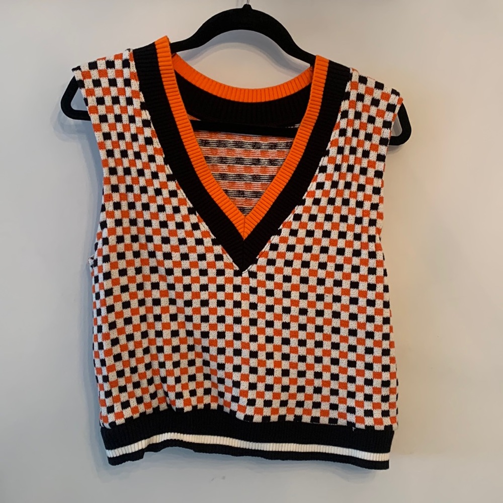 Zara V-neck sweater vest